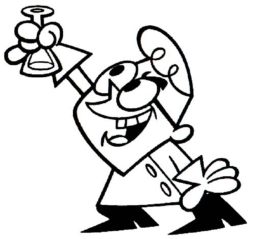 dexter's laboratory coloring pages printable for kids | Coloring Pages