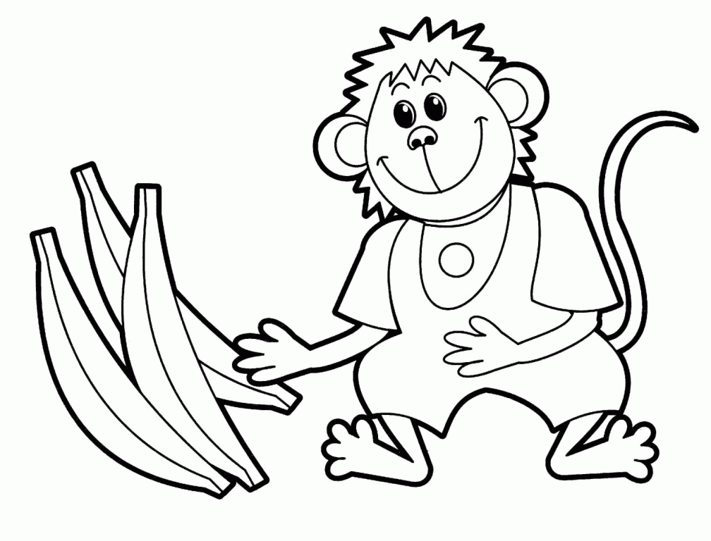 Free games for kids » Animals coloring pages for babies 117