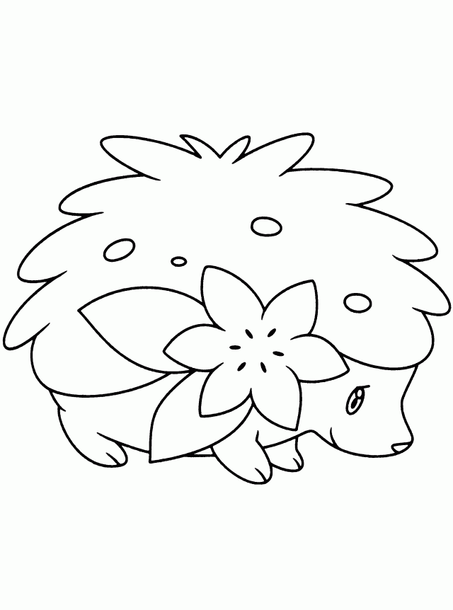 pokemon shaymin pictures kids pokemon coloring pages kids