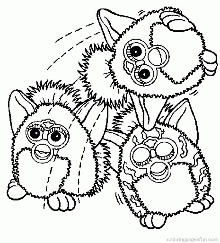 Download Furby | Free Printable Coloring Pages | Page 2 - Coloring Home