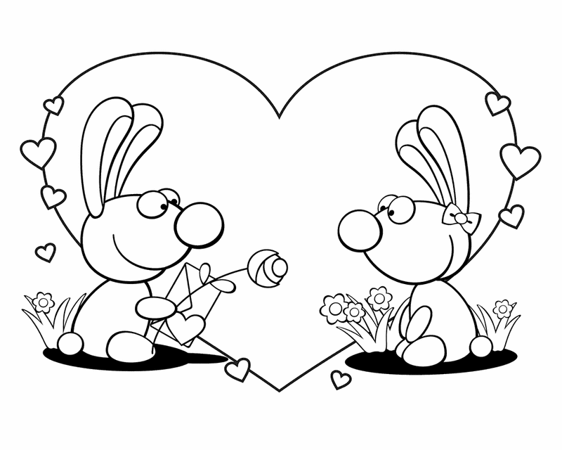 Disney Valentine Day Coloring Pages - Coloring Home
