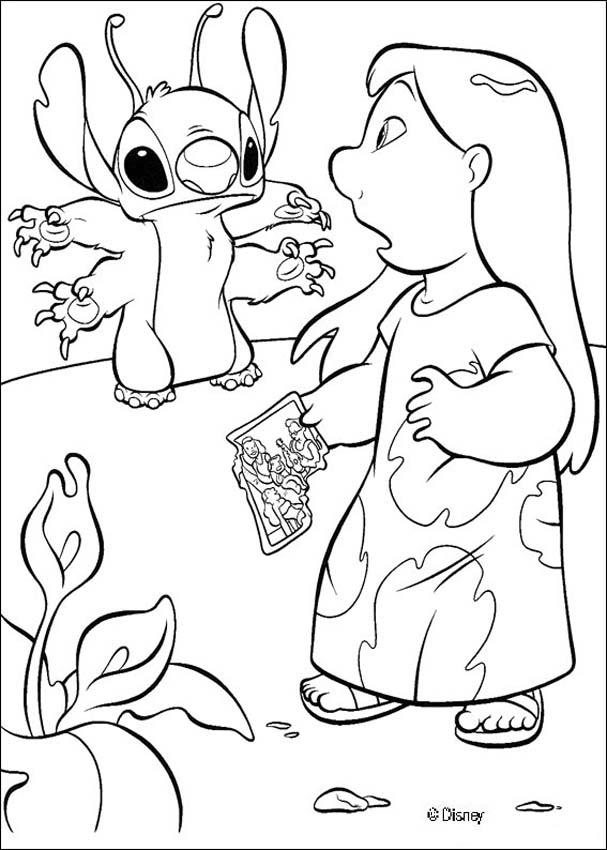 Lilo And Stitch Coloring Page Hula Images & Pictures - Becuo