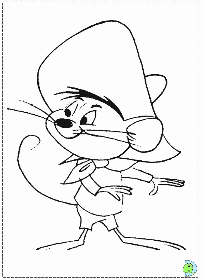 speedy gonzales Colouring Pages (page 2) .