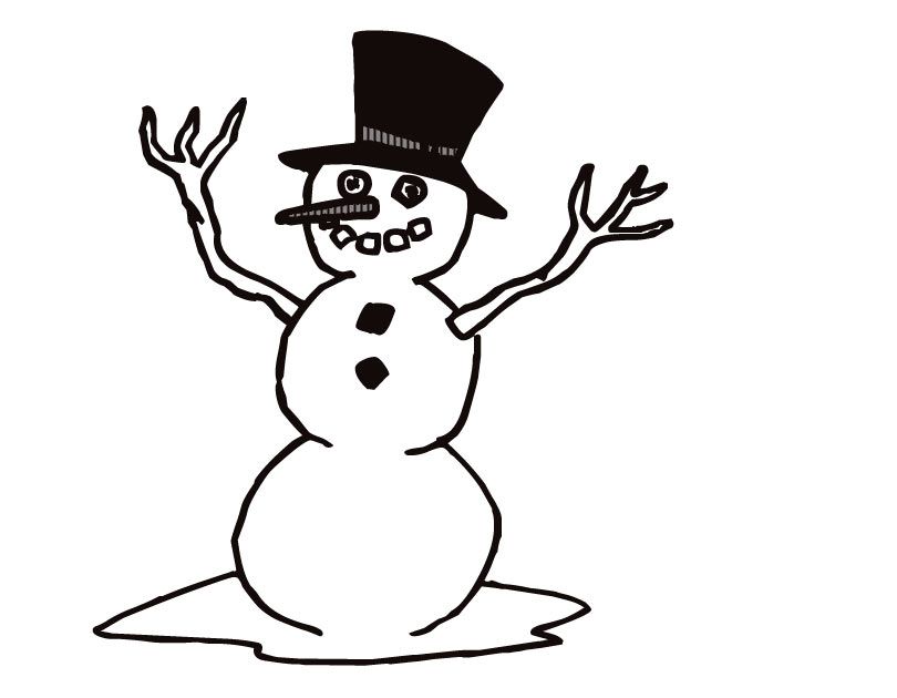 Snowman Coloring Pages Printable - Free Coloring Pages For 