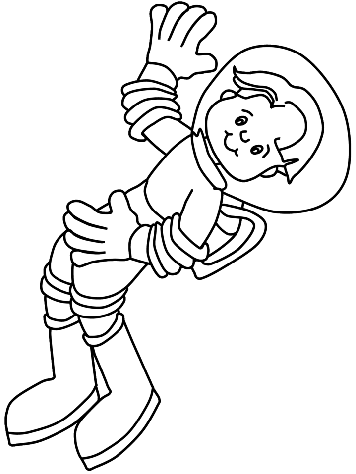 space alien coloring page science printable