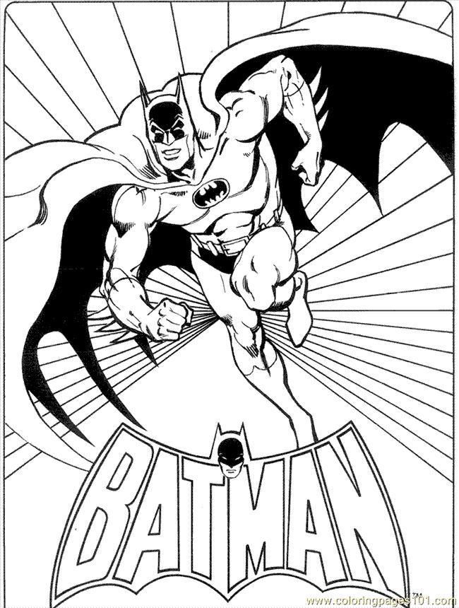 Print Batman Coloring Pages | Free coloring pages