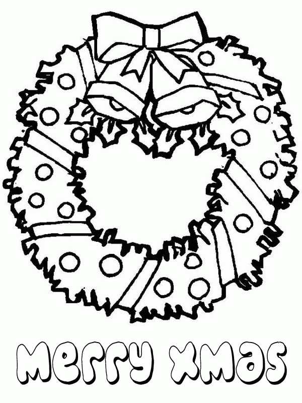 coloring pages wreaths  coloring home