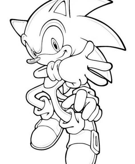 Sonic the Hedgehog Coloring Pages | 360ColoringPages