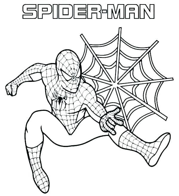 96  Coloring Pages Spiderman  Best Free