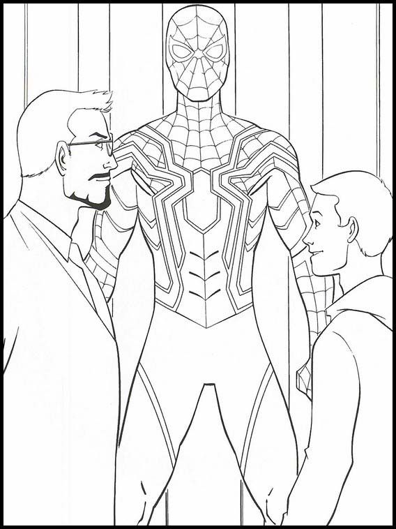 Avengers: Endgame 8 Printable coloring pages for kids | Spiderman coloring,  Coloring pictures for kids, Fairy coloring pages