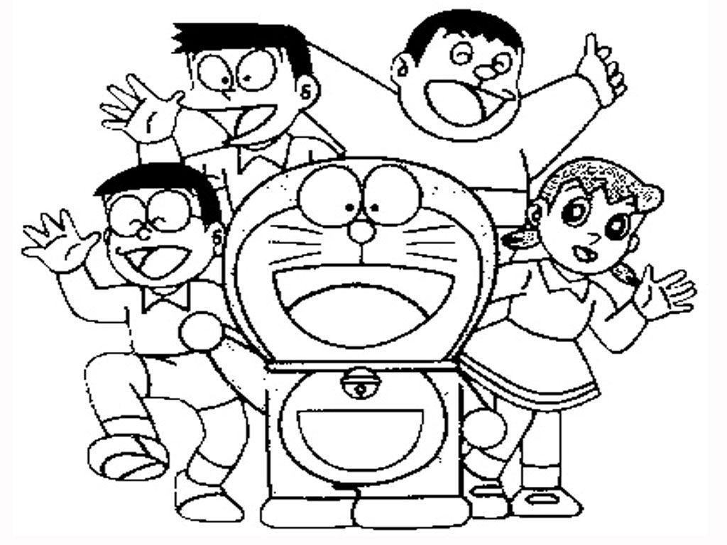 Doraemon Coloring Pages   Realistic Coloring Pages   Coloring Home