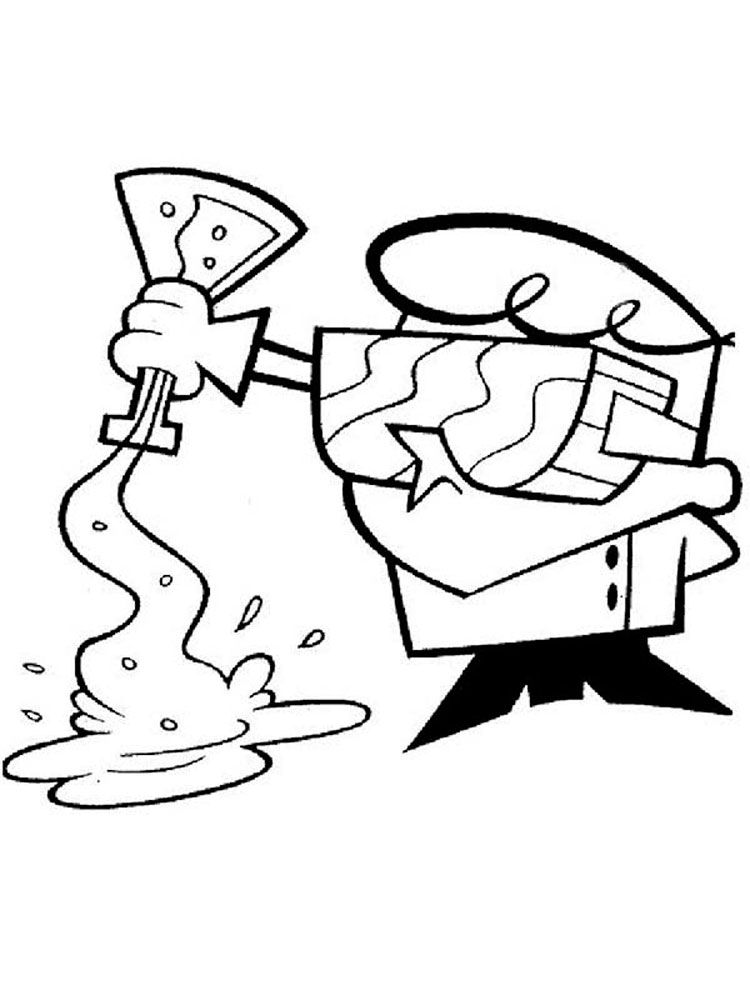 Dexter's Laboratory coloring pages. Download and print Dexter's ...
