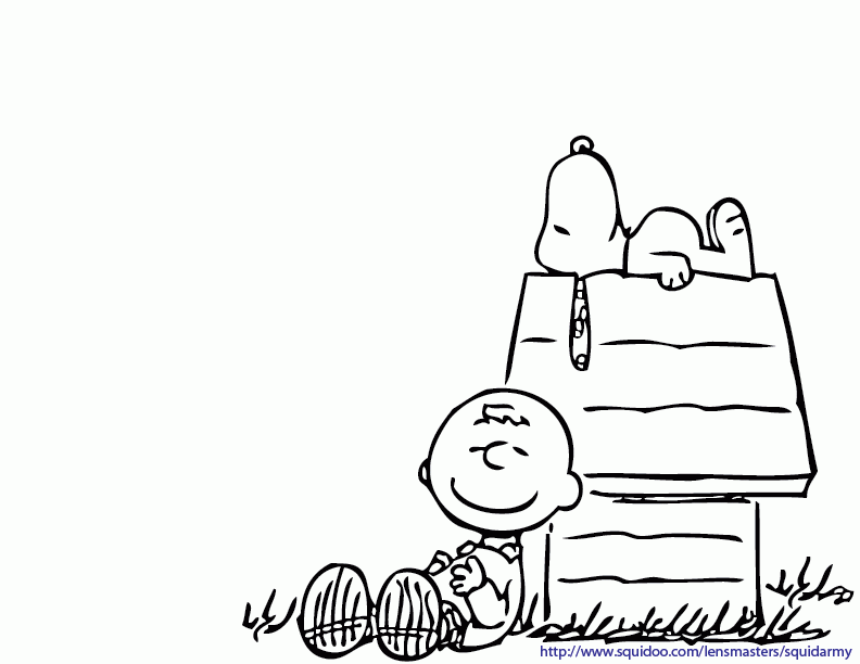 Peanuts Coloring Pages | Coloring Pages Gallery