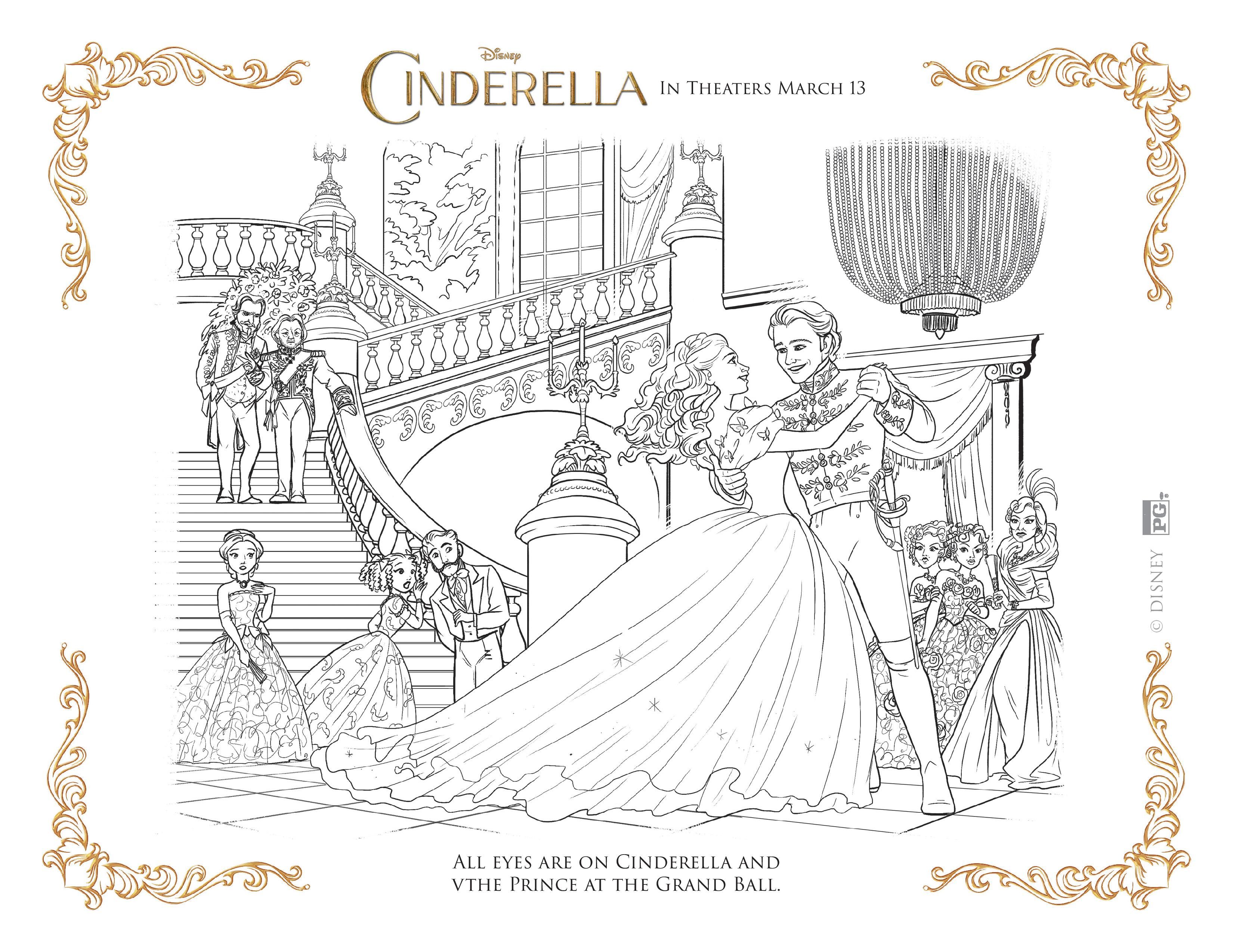 Cinderella Carriage Coloring Pages - Coloring Home