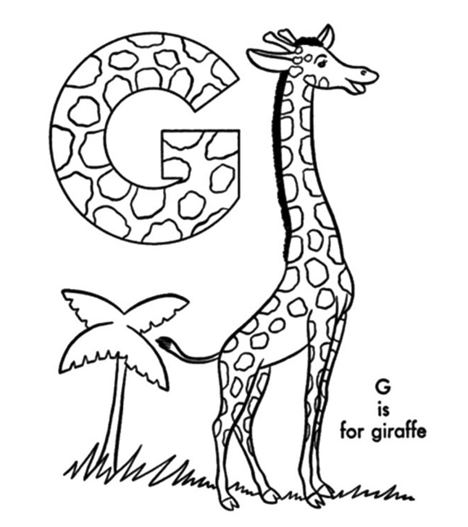 Top 25 Free Printable Letter G Coloring Pages Online