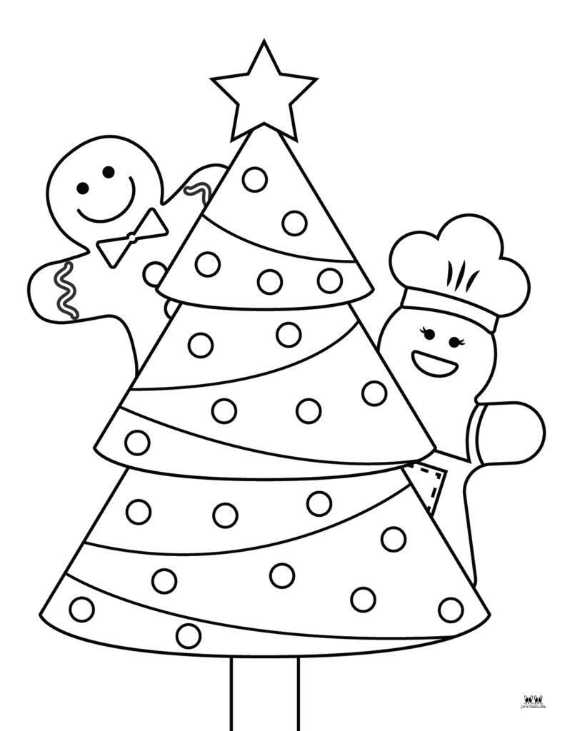Gingerbread Man Coloring Pages - 20 FREE Printables | Printabulls