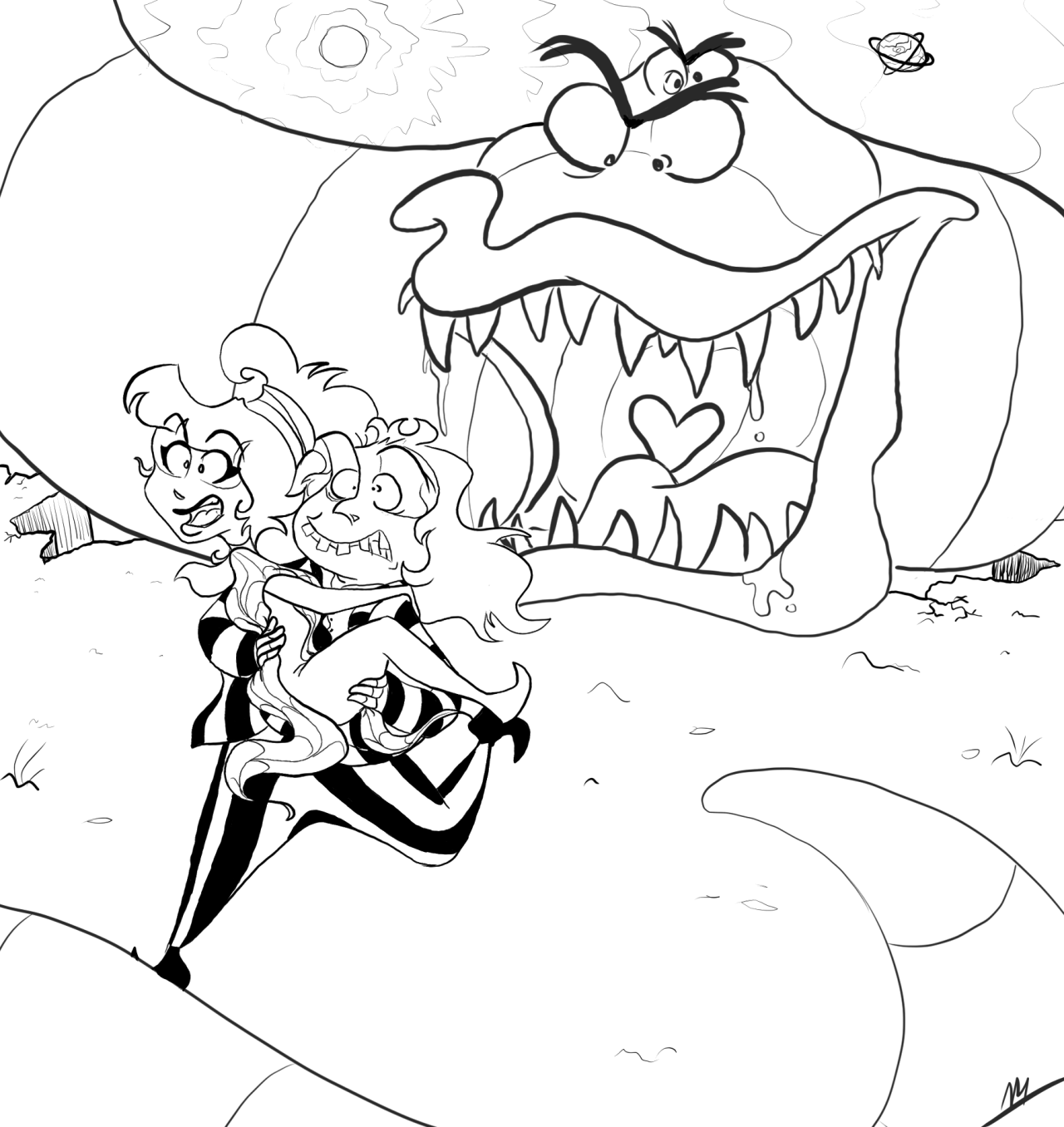 Beetlejuice Coloring Pages Coloring Home