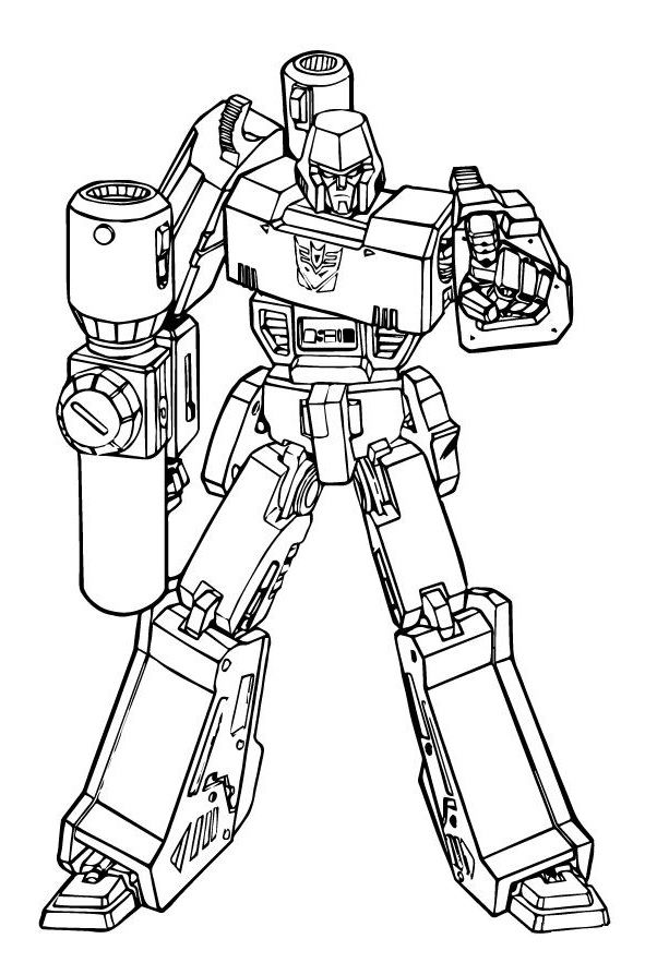Megatron - Transformers coloring page | Transformers coloring pages,  Monster coloring pages, Transformers drawing