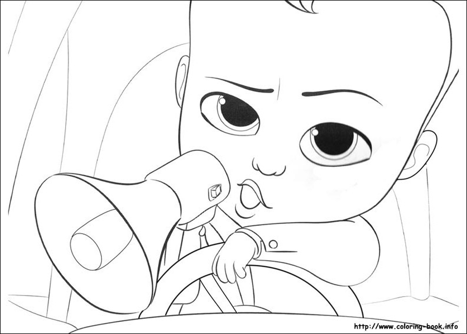 Download Boss Baby Coloring Pages - Coloring Home
