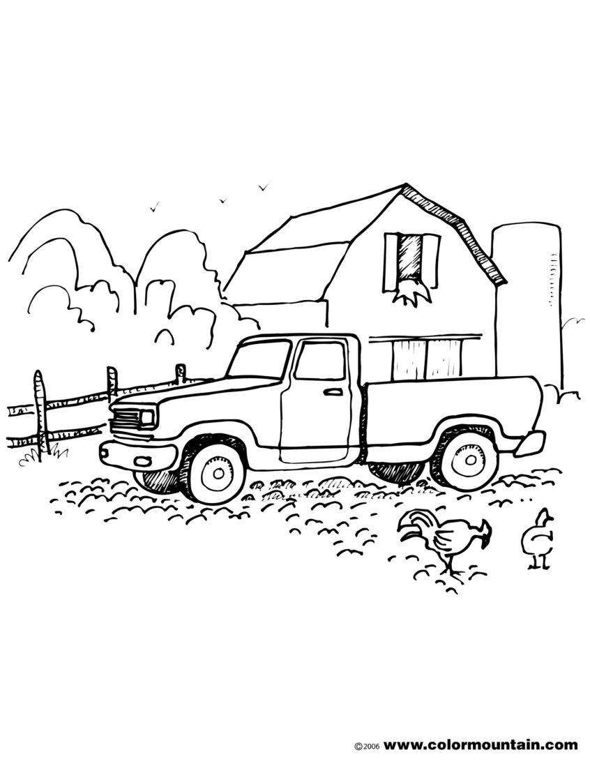 Top Coloring Pages: Coloring For Kids Staggering Pickup ...