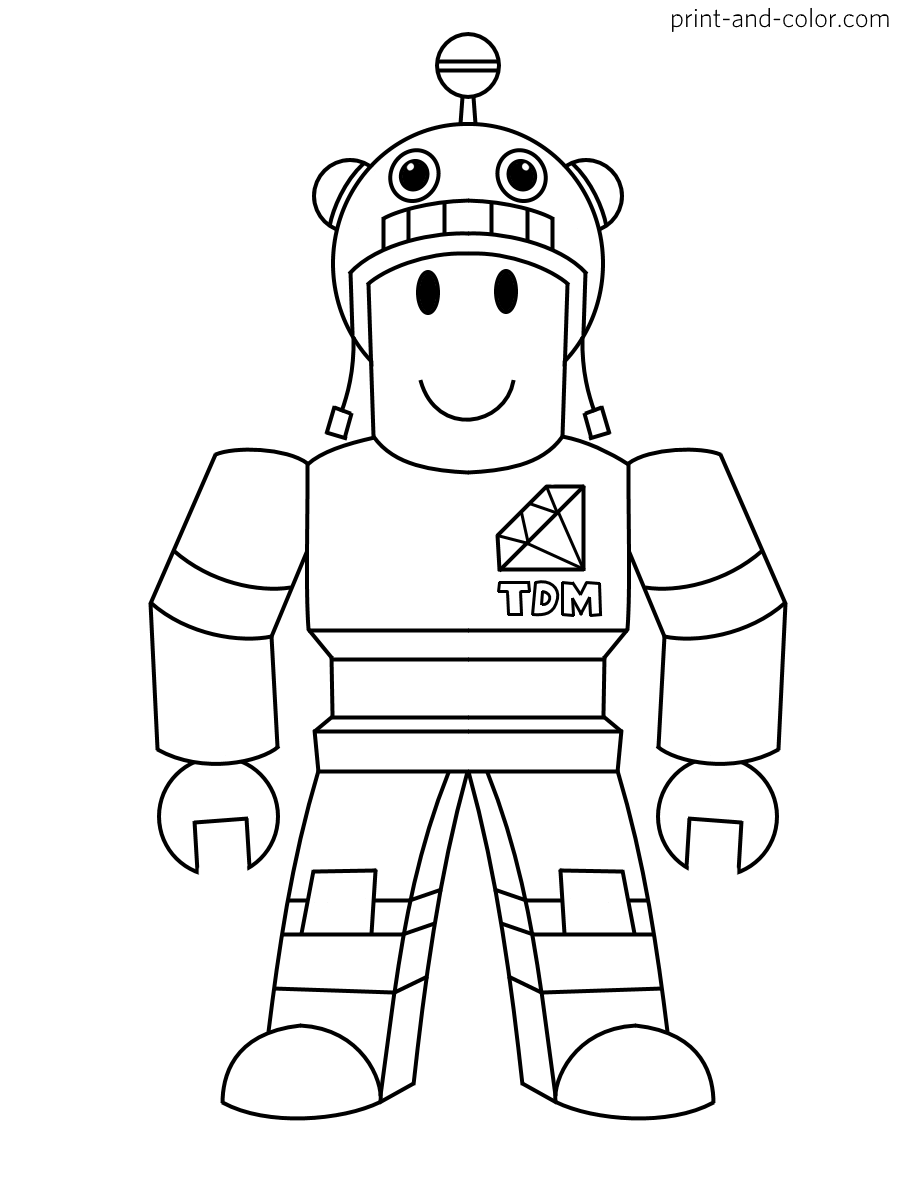 Roblox coloring pages | Print and Color.com