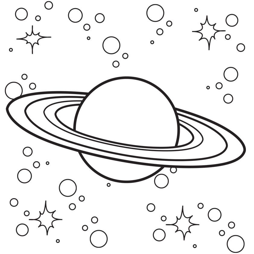 Planets Coloring Pages - Coloring Home