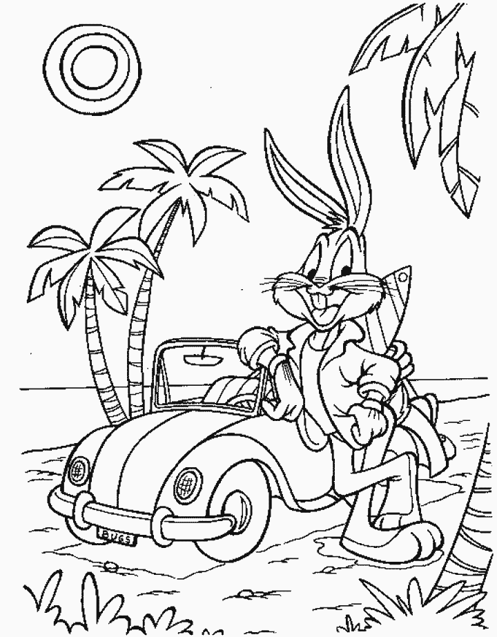 Giant Coloring Pages Looney Tunes 1 Cartoon Drawings CartoonSex