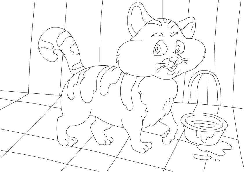 Downloadable Coloring Pages for Kids | Color Cat