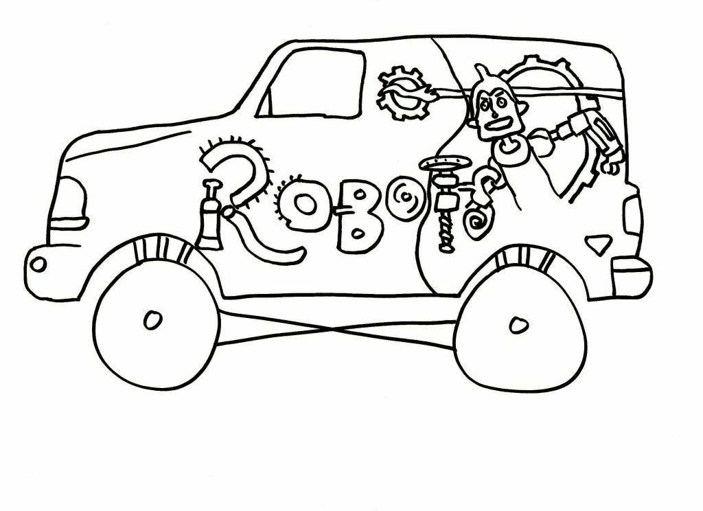 Robots color big simple robot coloring pages yoall robot coloring 