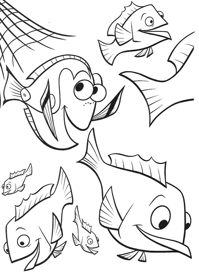 Finding Nemo Coloring Pages Wallpapers | Coloring Page HQ