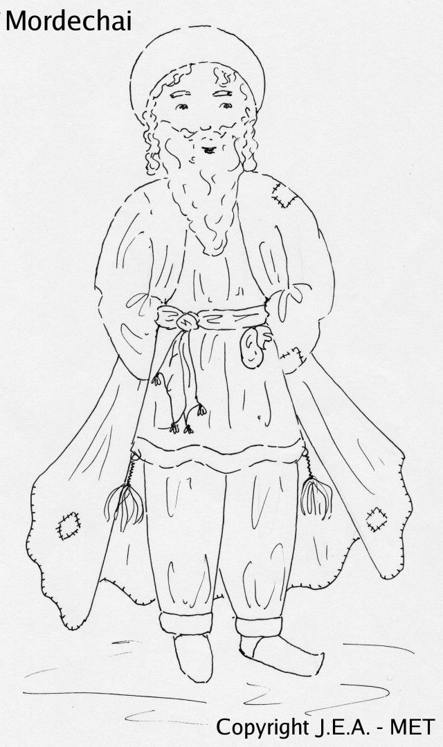 King Xerxes Colouring Pages 188411 Purim Coloring Pages
