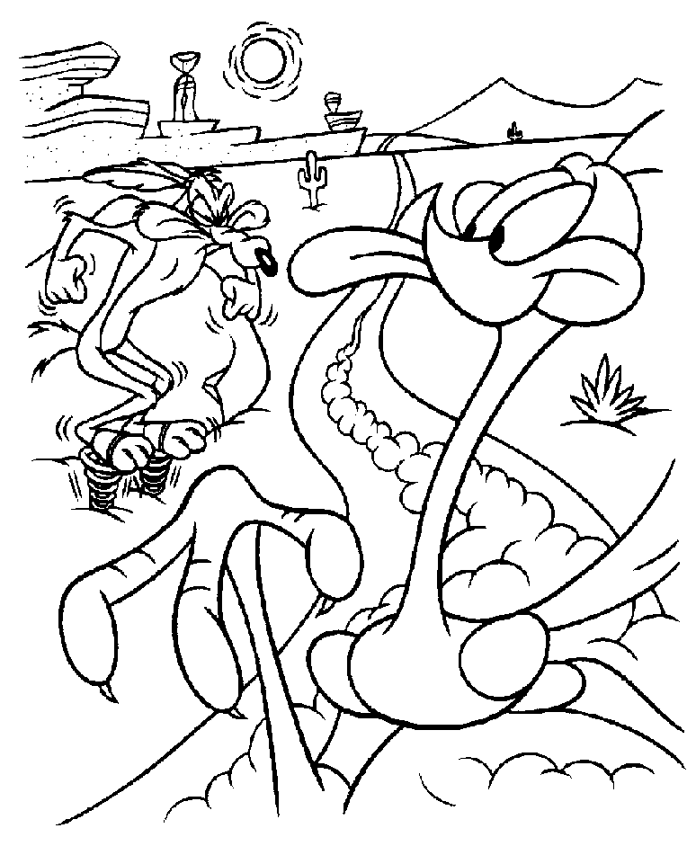 graffiti looney Colouring Pages