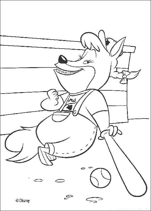 Chicken Little coloring pages - Chicken Little 19