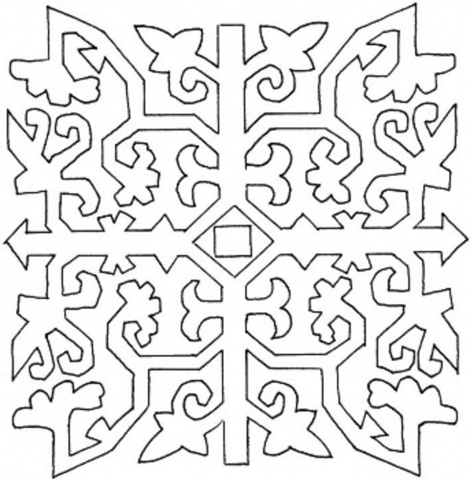 Coloring Pages Pattern to Color | Coloring Pages