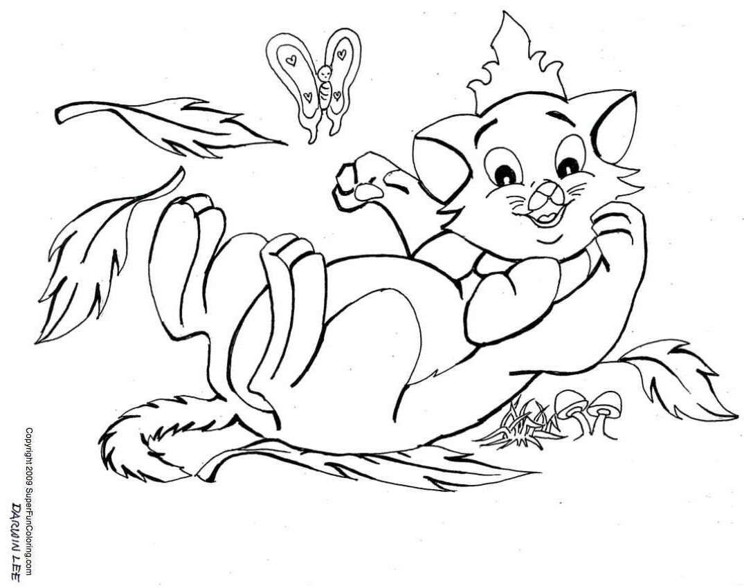 Three Little Kittens Coloring Sheet Kittens Coloring Siamese ...