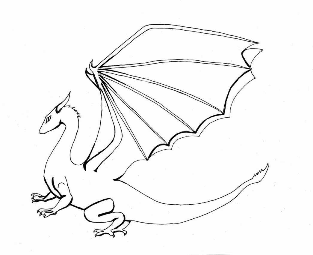 11 Pics Of Easy Cute Dragon Coloring Page - Cute Baby Dragon