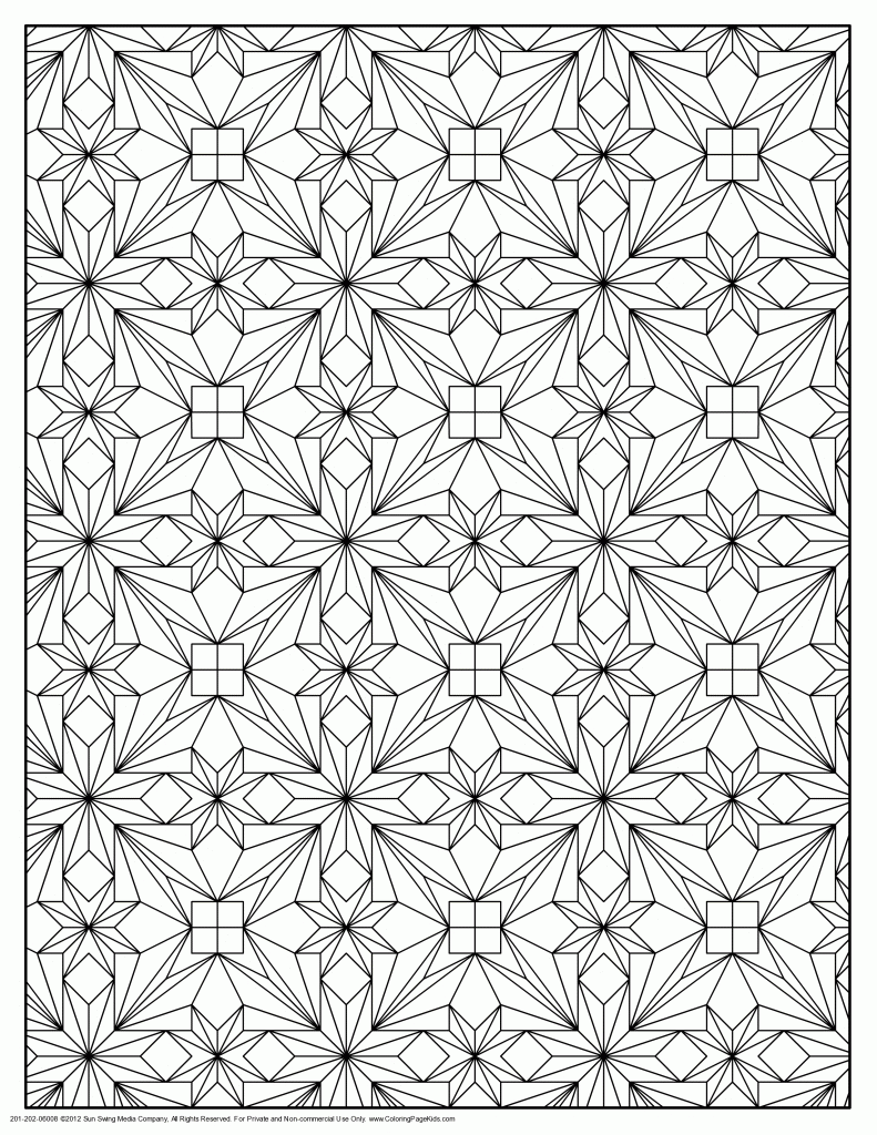 Coloring Pages For Adults Patterns - Free coloring pages