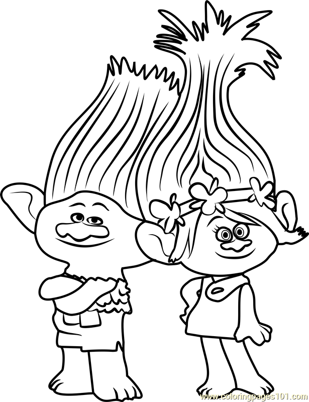 Troll Coloring Pages Picture - Whitesbelfast.com