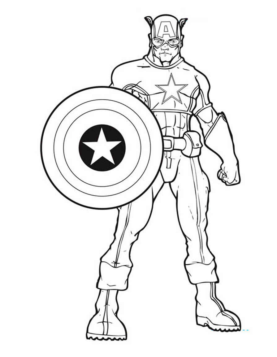 Avengers coloring pages printable - ColoringStar