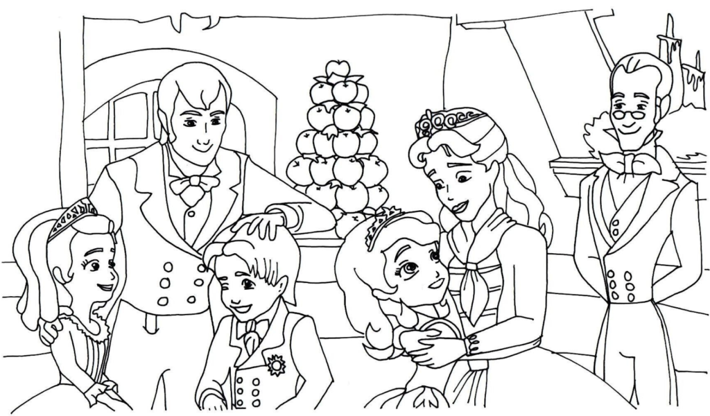 Coloring Pages: Photo The Sofia First Coloring Pages Images Sofia ...