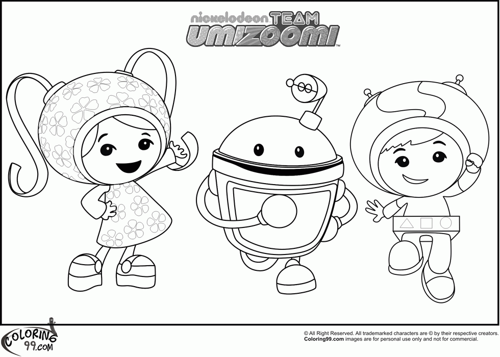 Free Team Umizoomi Coloring Pages Printable Coloring Home