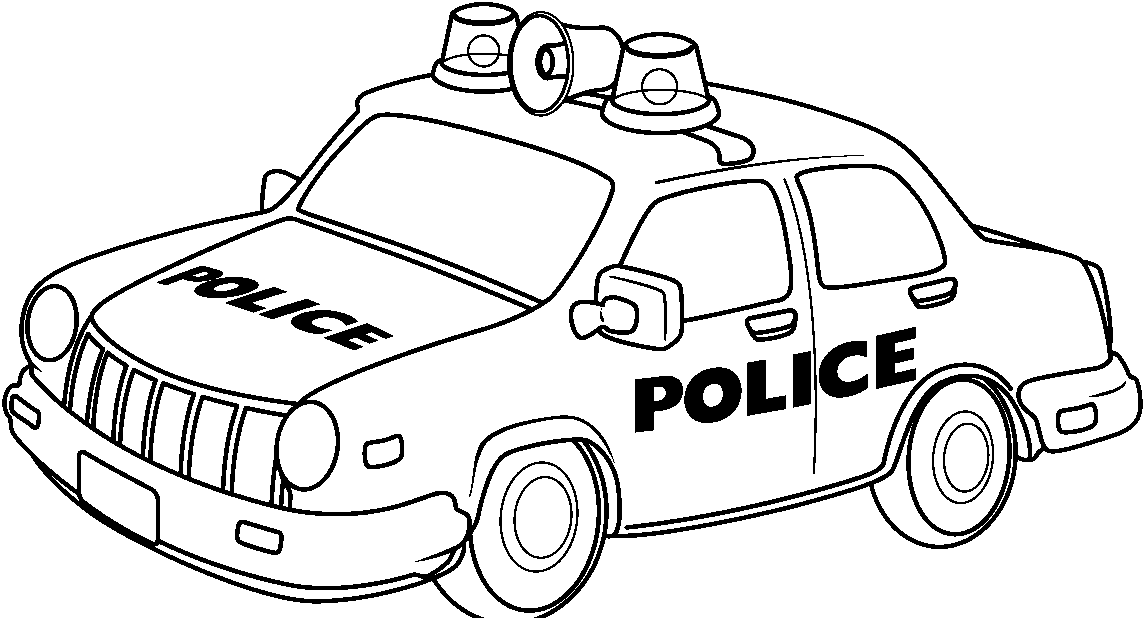 Download Police Car Coloring Pages 94YQw - Coloring Pages For Kids