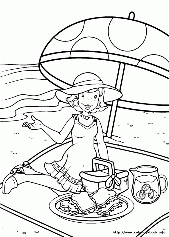 Holly Hobbie Coloring Page