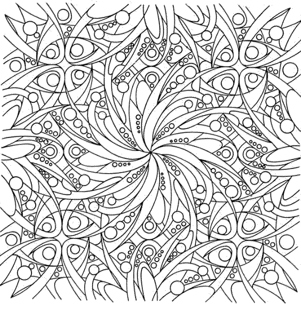 abstract coloring pages for adults - Printable Kids Colouring Pages