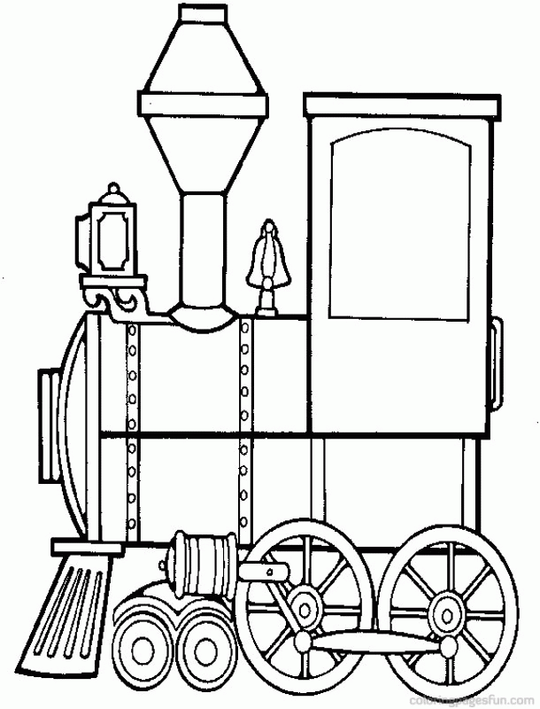 Circus Animal Train Coloring Page - Coloring Pages For All Ages