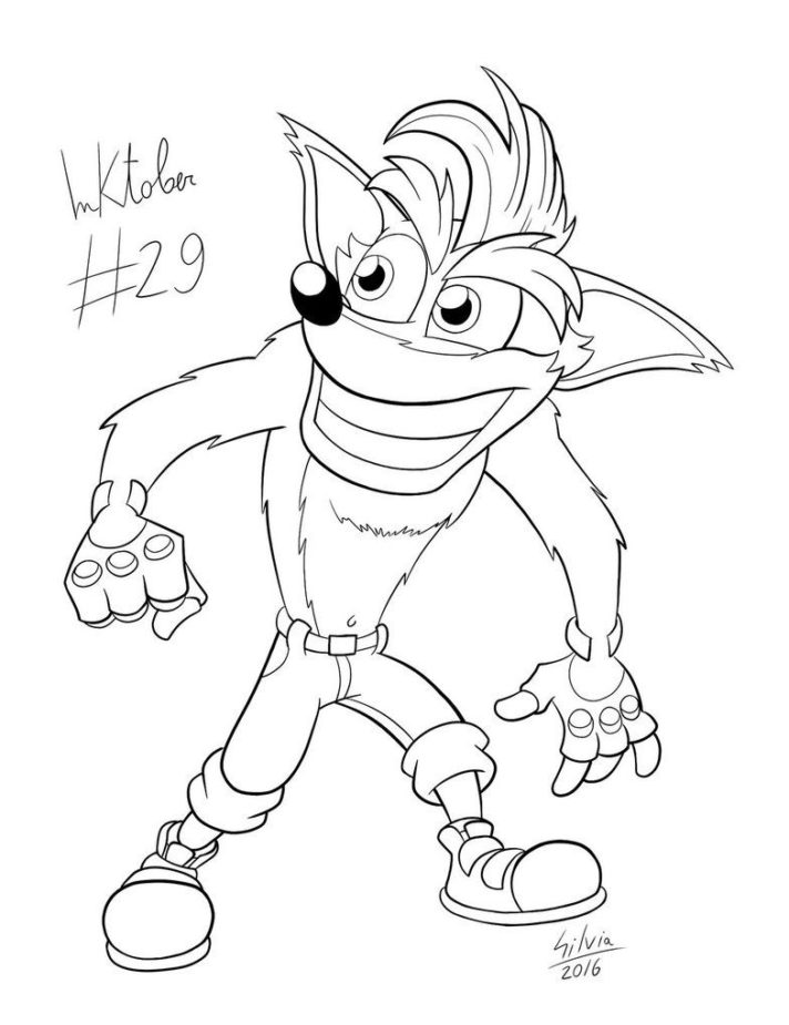 12 Most Peerless Spyro And Crash Bandicoot Coloring Pages For Kids Unicorn  Animal Lol Barbie Cat Butterfly Girls Flair Pokemon Mickey Mouse Frozen -  oguchionyewu