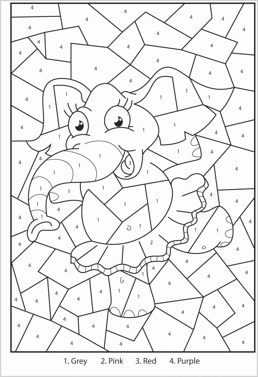 Pixel Art Color By Number Coloring Pages - Coloring Home