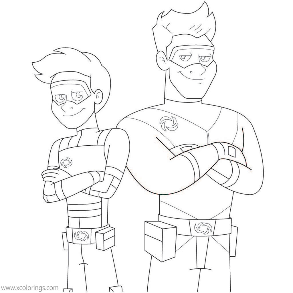 Henry Danger Coloring Pages with ...xcolorings.com