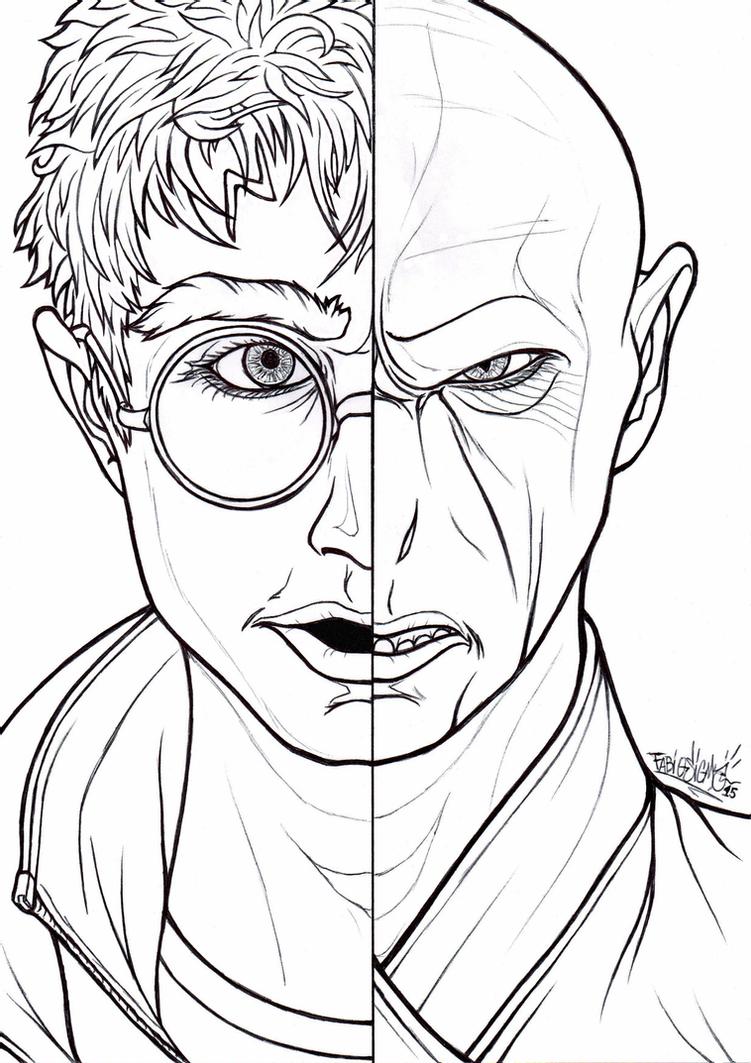 Lord Voldemort Coloring Pages - Coloring Home