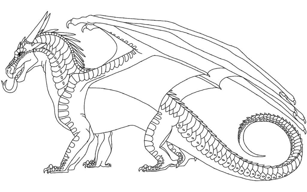 Wings Of Fire Seawing Coloring Pages at GetDrawings | Free download